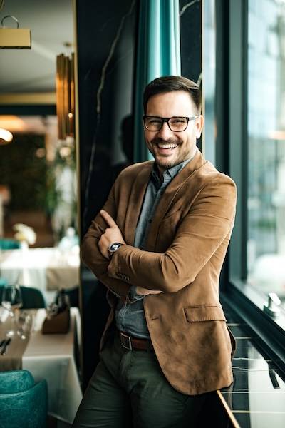 Happy Business Owner because he is using EAS Compliance solution for selling to EU and UK.
